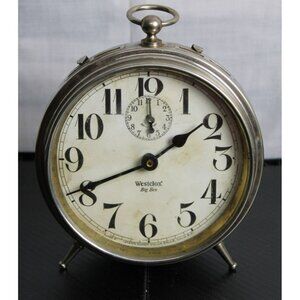 Vintage Tabletop Westclox Big Ben Alarm Clock - USA